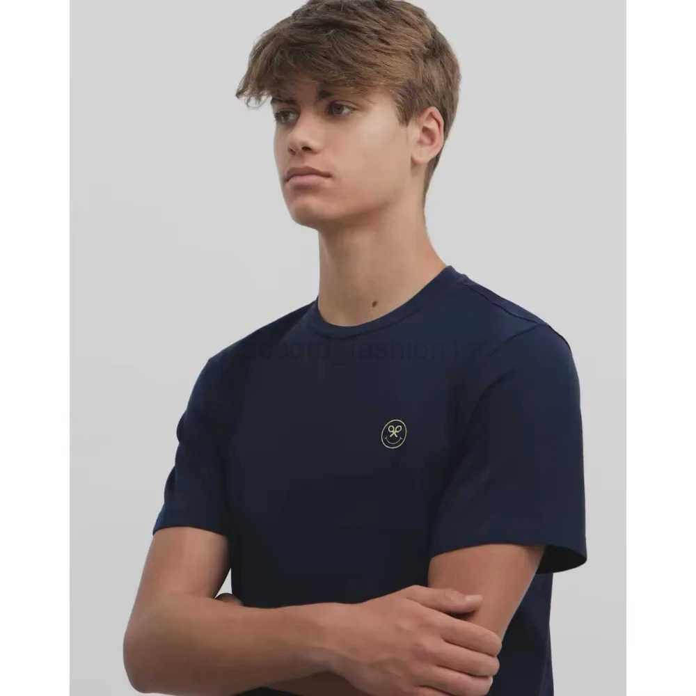 Silbon Fashion T-Shirt for Men Y2K Tops Harajuku Luxury Brand Letter Printing Tee Summer Short Sleeve Tee Redtube M250714