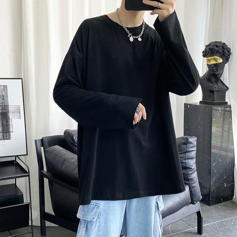P312 Sweatshirt Men's Fashion Brand Waffle Fake Two-piece 2025 Autumn New Long-sleeved T-shirt