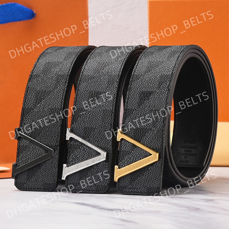 mens belt designer belts womens belt mans cintura fashion 38mm leather belt metal letter smooth buckle ceinture womans waistband size 100cm-125cm optional box