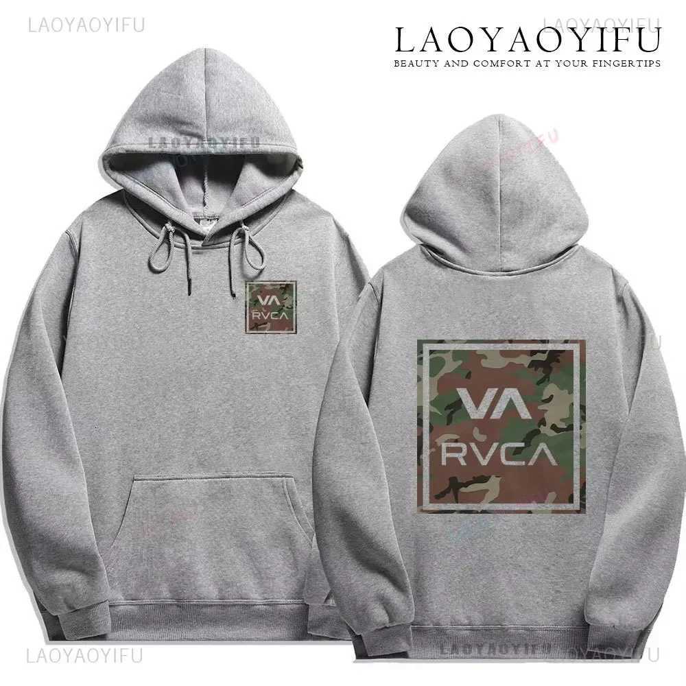 Hoodies T-shirt Men RVCA Mens Graphic Men Gift Clothing Streetwear New Printed Hoodies Sweatshirts Winter Long Sleeve Pullover XJ250714