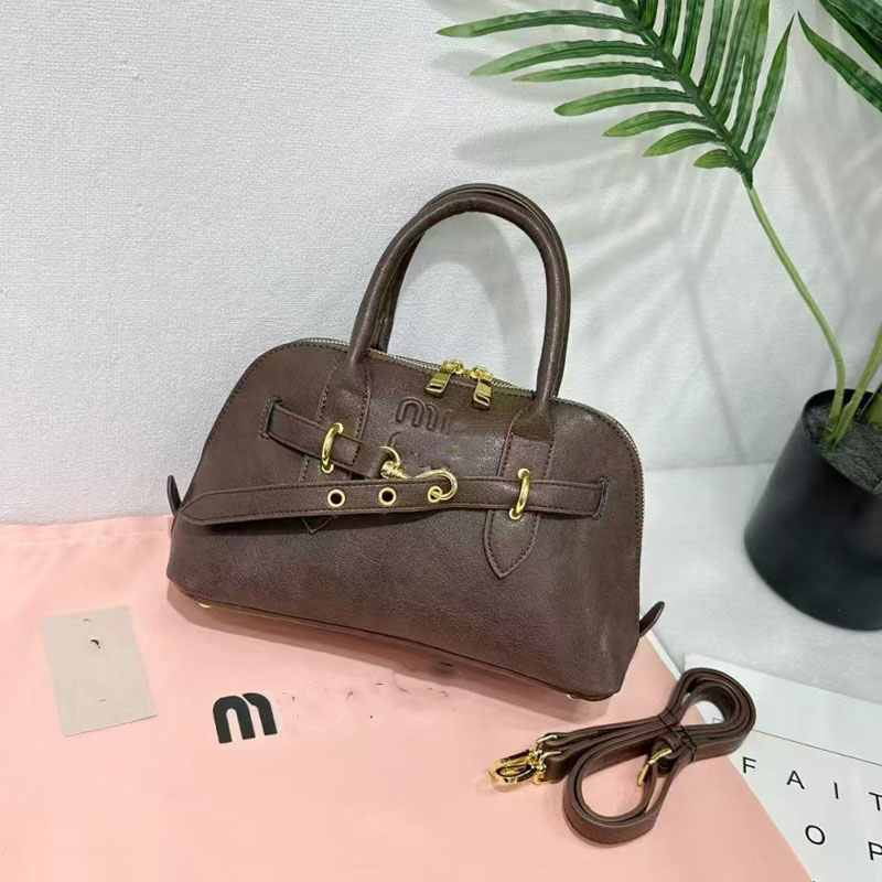 high-quality fashion Designer miumie wallet Vintage Tote Suede Women Shoulder Bags Shell Bag Leather Crossbody Handbag high-capacity Tote bag mm