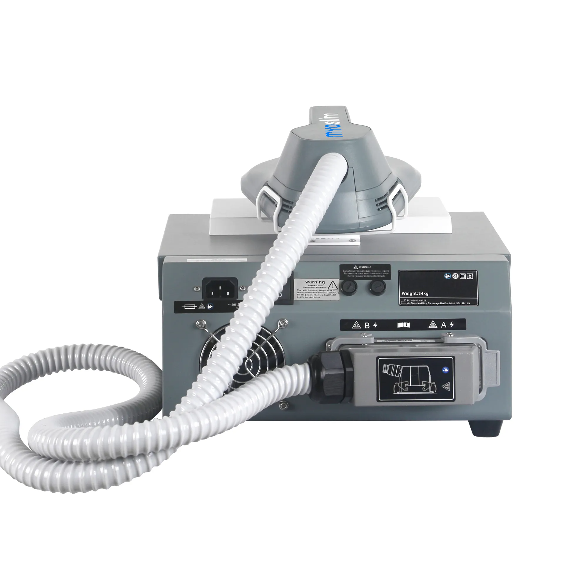 Myoslim Ems Fat Reduction Machine Professional Body Shaping and Slimming Instrument Muscle Stimulation Equipment Suitable for Individuals or Families