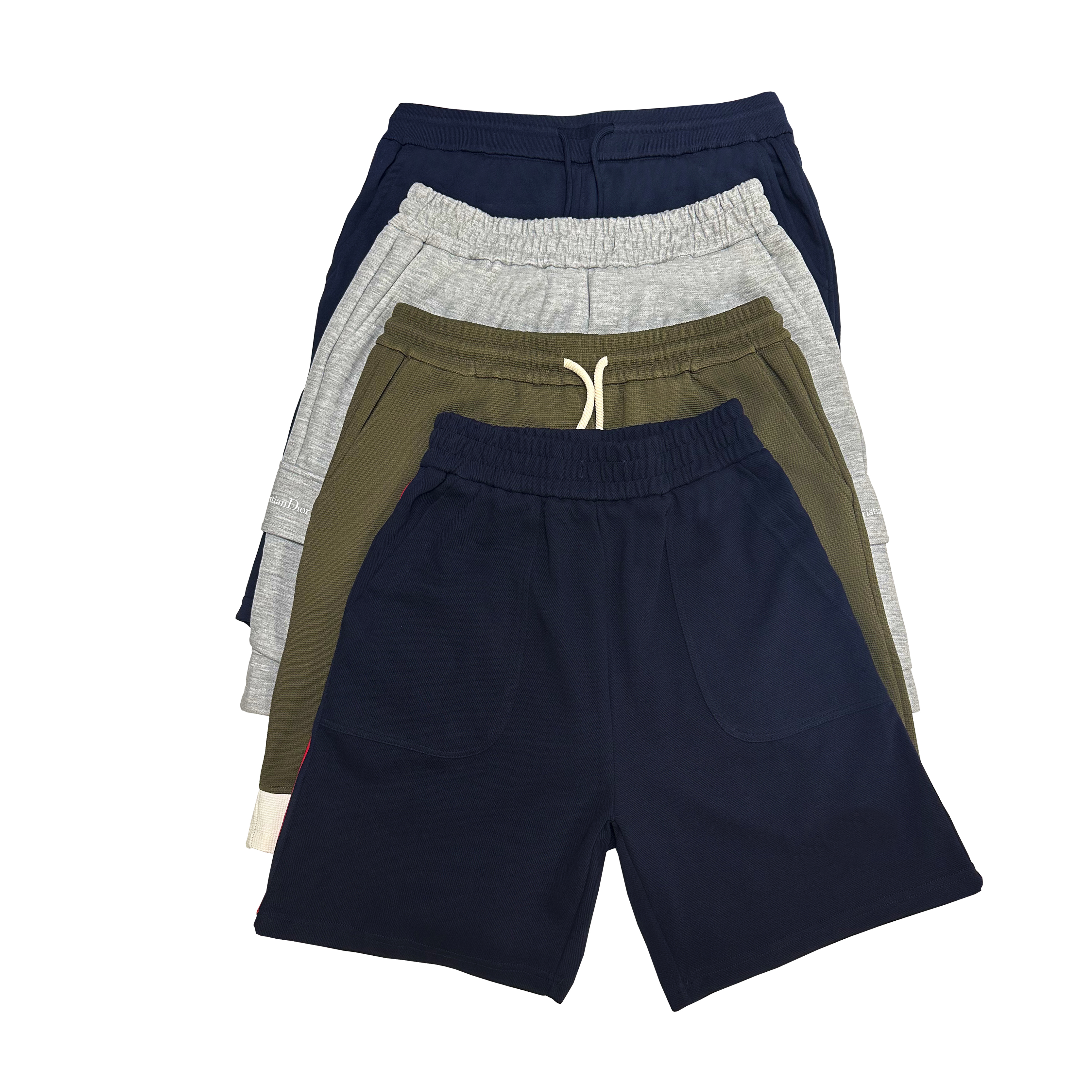 Fashion casual shorts, cool summer plus size shorts, thin pants for boys, loose and fattened pants, and fat overalls for middle pants.