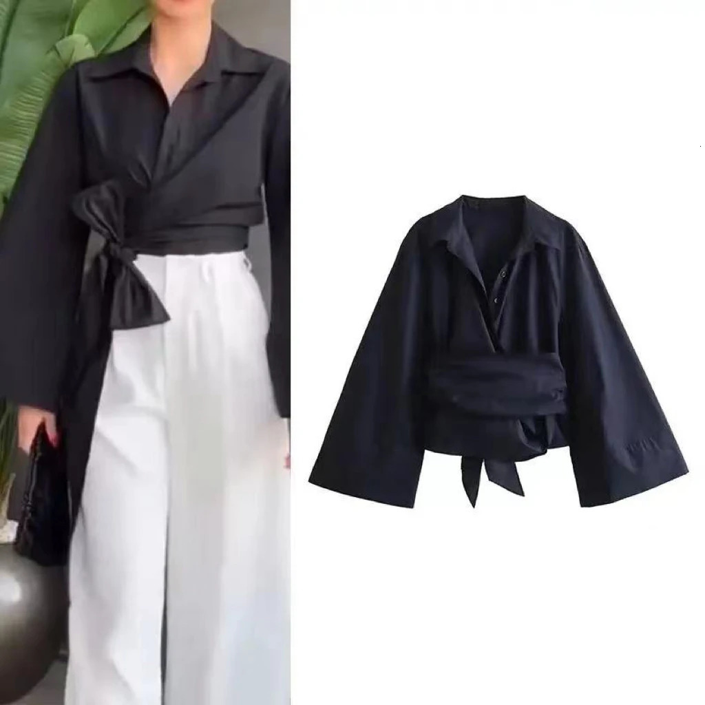 Long Sleeve Shirt Harajuku Fashion Blouses Y2K Tops Woman Vintage Elegant Womens Blouses Summer Top Women Shirts 250708