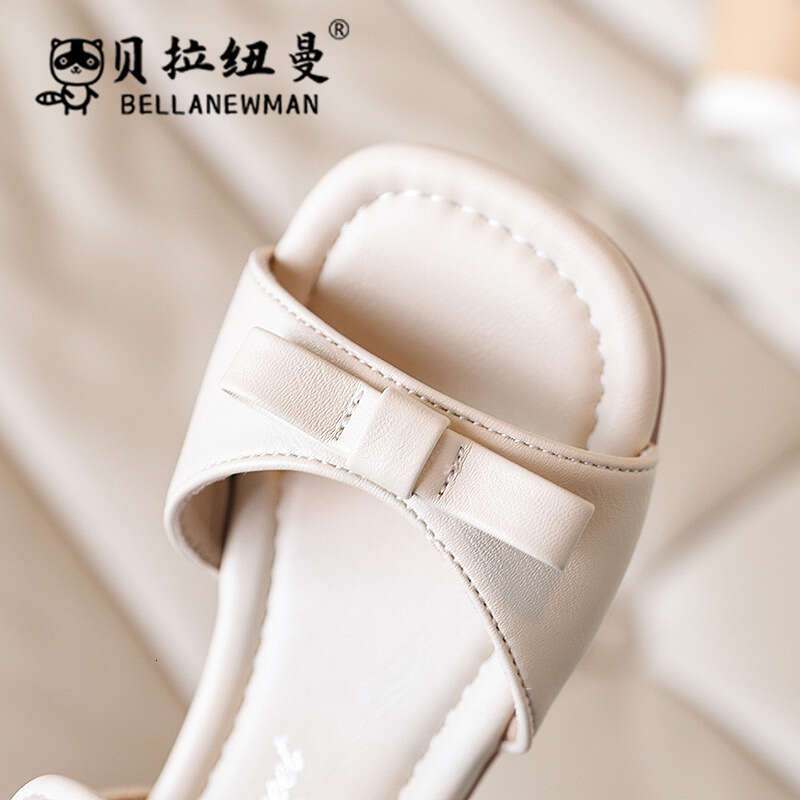 SHEIN Niche Design French Style One-Strap Bow Princess 2025 Summer New Children's Sandals