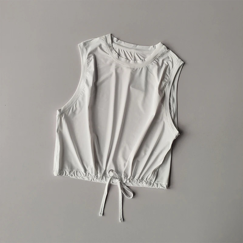 Yoga Suit Womens Summer Thin Breathable Loose Sports Vest Tshirt Running Training Highend Feeling Temperament Fitness 250708