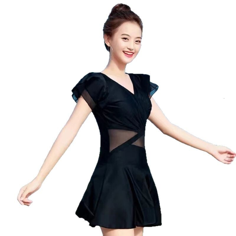 2025 New women's dress, new women's swimsuit, fairy style one-piece swimsuit, summer fashion swimsuit dress, new designer dress