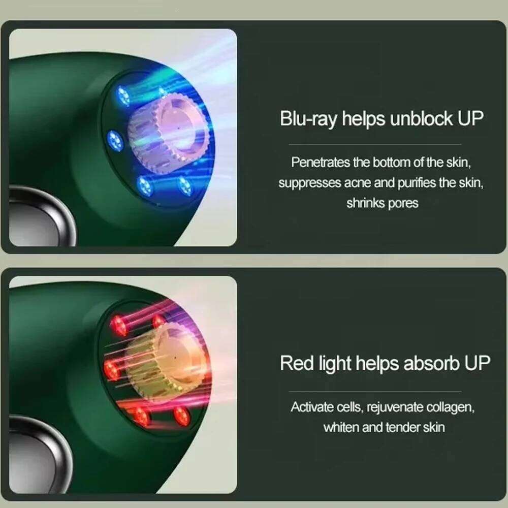 Blue Red Light Therapy Skin Moisturizing Nano Mist Sprayer Portable Airbrush Steamer Spray Skincare Oxygen Facial hine