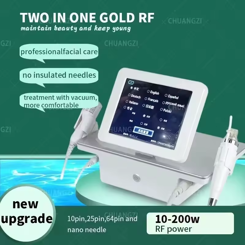 Ice Hammer RF microneedles Needle Machine For Removing Stretch Marks Beauty Equipment Tightening Micro Needle Skin Machine
