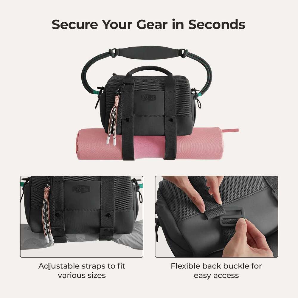 Boston for Women Mini Duffel Shoulder Crossbody Bag Waterproof with Wet Pocket Gym Travel Daily Beach Weekender