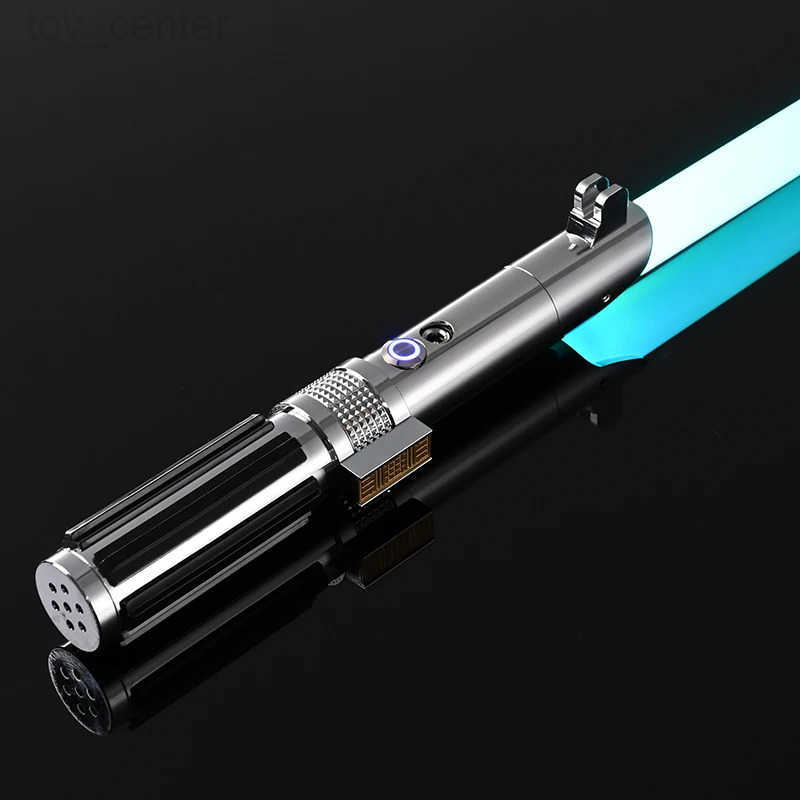 Disney Metal Handle RGB Cosplay Double-edged Lightsaber Laser Sword 16 Colors Change LED Switchable Sound And Light For Boys Girls Gift W20250714