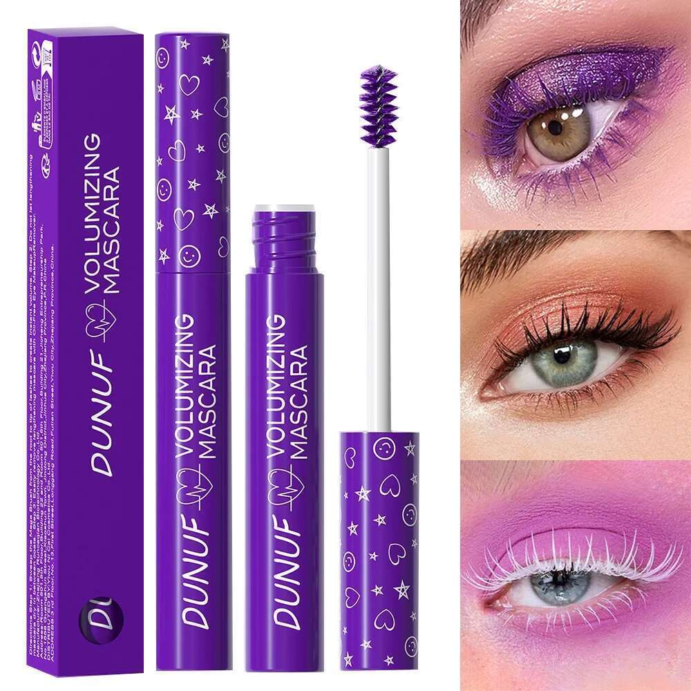 Colorful Curling Fast Drying Eyelashes Extension lticolor Lashes Makeup Lasting Waterproof White Mascara X250715