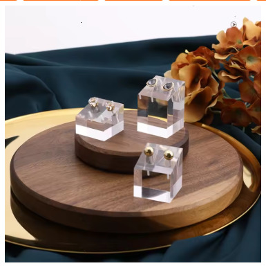 Earring stand holder jewellery display jewelers jewelry organizer stands for drop earrings hanger earing stand set case acrylic