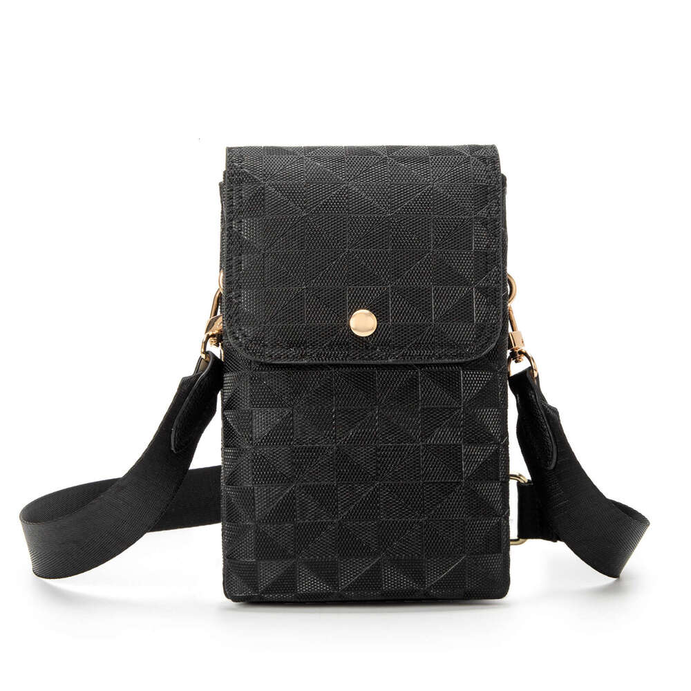 Lacel Urwebin Cross body Designer bag Phone for Women Versatile Vertical Crossbody Shoulder Fashion Double Layer Mini Bag Embossed