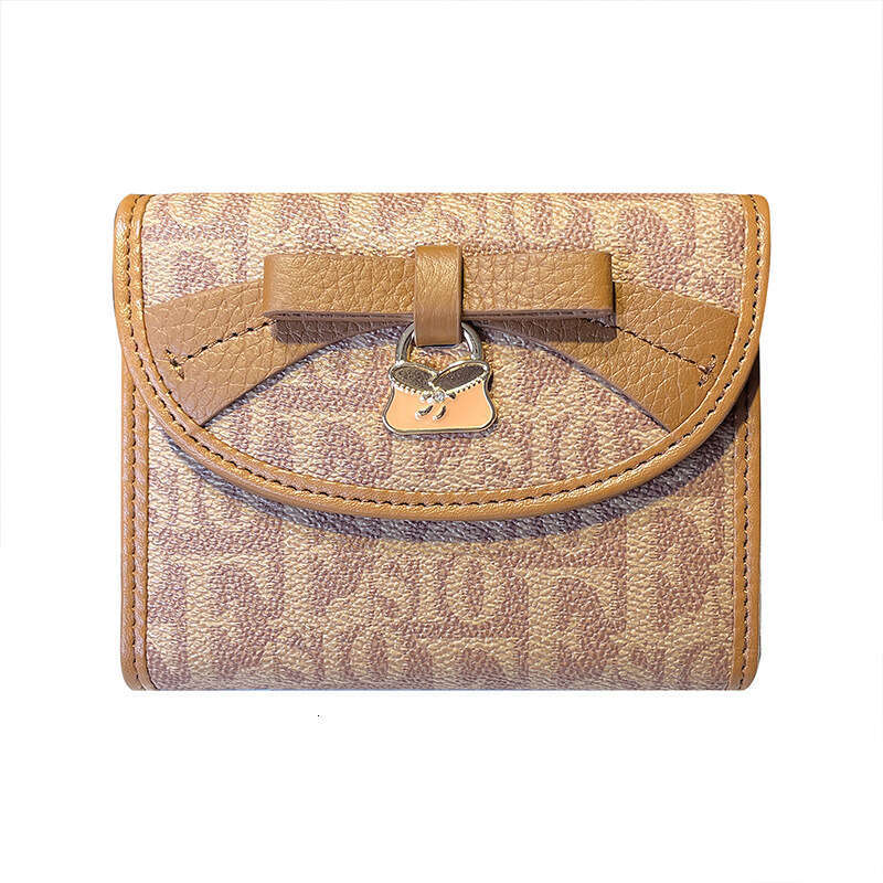 for Women, Short Style, Simple New Design, 70% off Genuine Leather Wallet, Multiple Slots, Card Holder, Niche Design Wallet