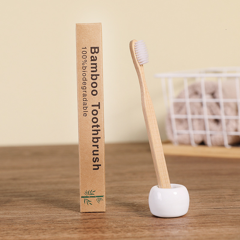 laser carved bamboo toothbrushes portable and environmentally friendly adult wooden toothbrushes supplied by the el 241125