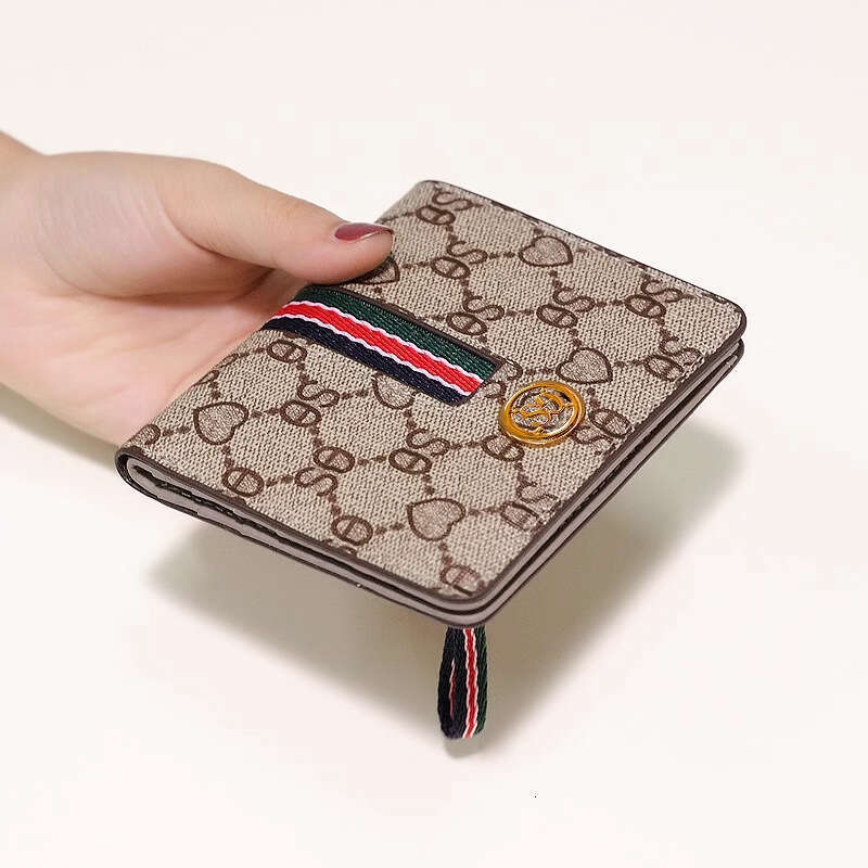 Women's 2025 New Model Short Genuine Leather Multifunctional Card Holder Simple Versatile Small Wallet Trendy