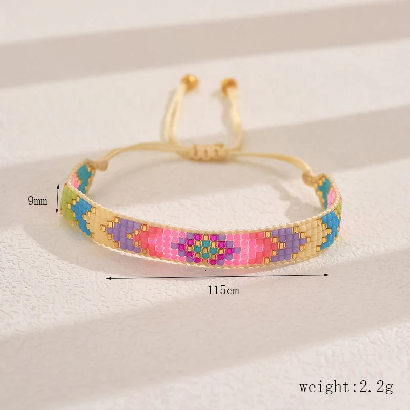 4Pcs/Set Miyuki Beads Bracelet Couple Bracelets Set Gift Lovers Jewelry Handmade Loom Woven Jewellery Wide Pulseras 250712