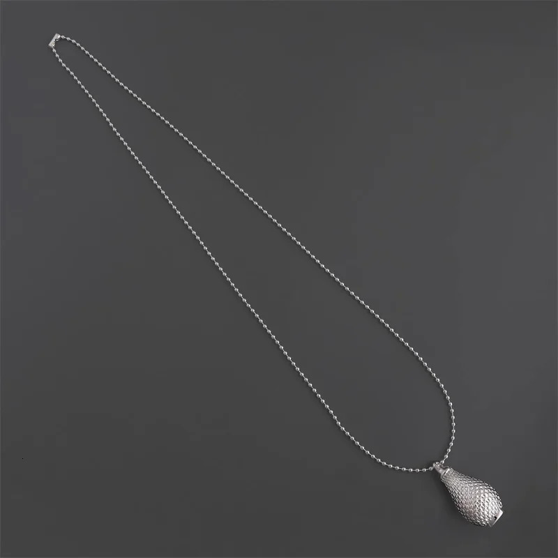 Japanese Perfume Bottle Vase Necklace for Women Simple All-match Hanging Basket Water Bottle Long Vintage Accessories 250711