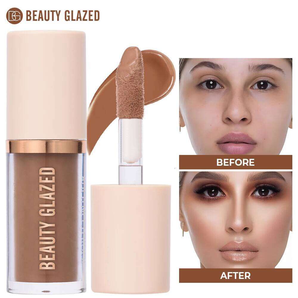 2025 Beauty Glazed 2 Color Liquid Contouring To Enhance The Facial Contour,Waterproof ,Matte,V-face Shaping Contour Face Makeup X2507