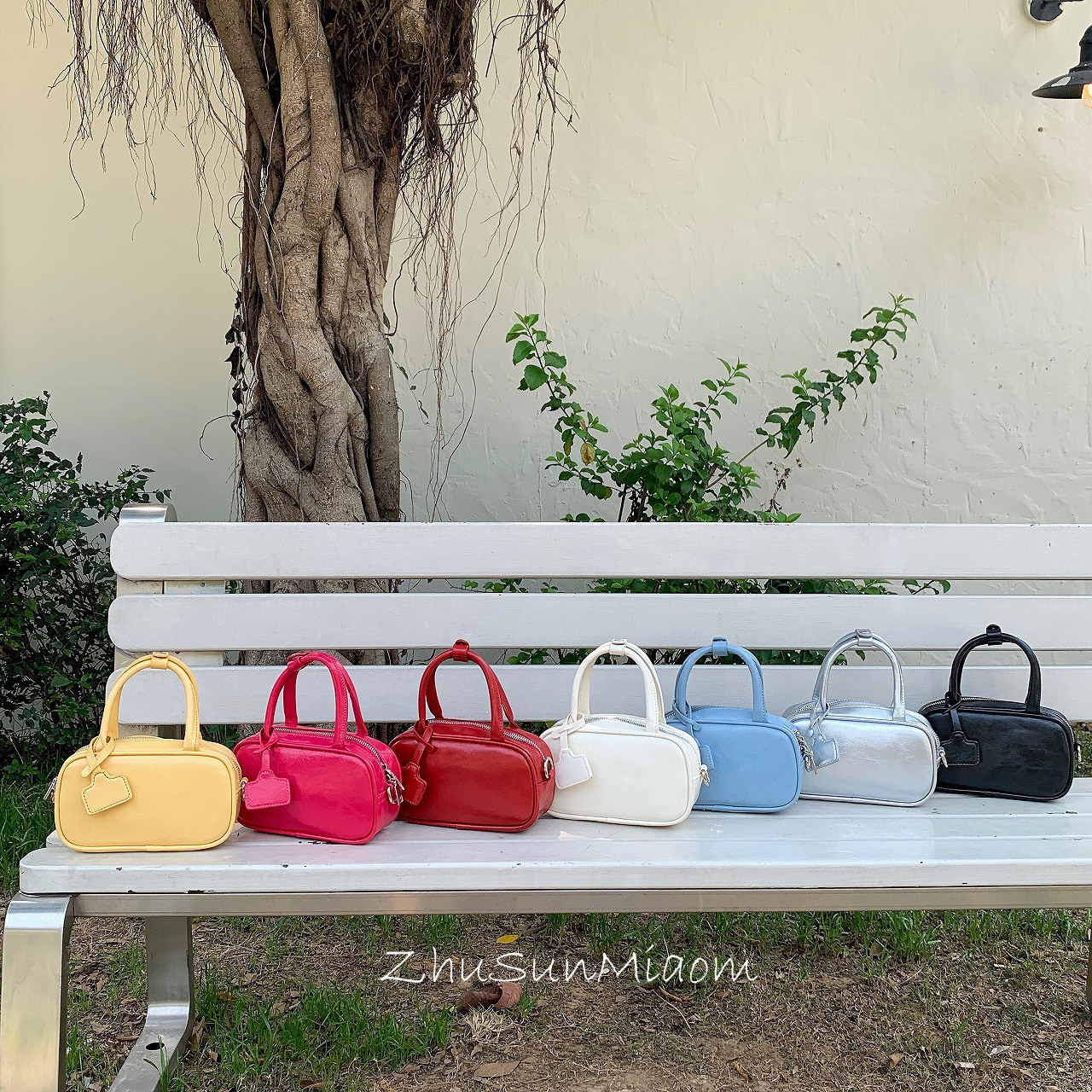 Women s handbag Korean candy colored handheld small square bag designer leisure bag women s new single shoulder crossbody bag