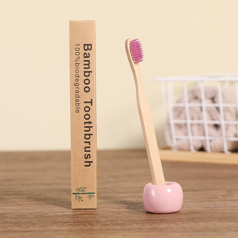 laser carved bamboo toothbrushes portable and environmentally friendly adult wooden toothbrushes supplied by the el 241125