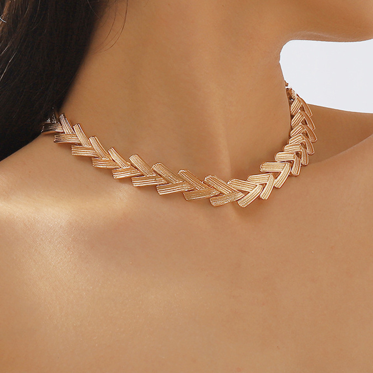 Luxury Jewelry Designer Jewelry Manufacturer Wholesale Diamond Double Row Necklace High-quality Electroplated Color-retaining Exaggerated Hip-hop