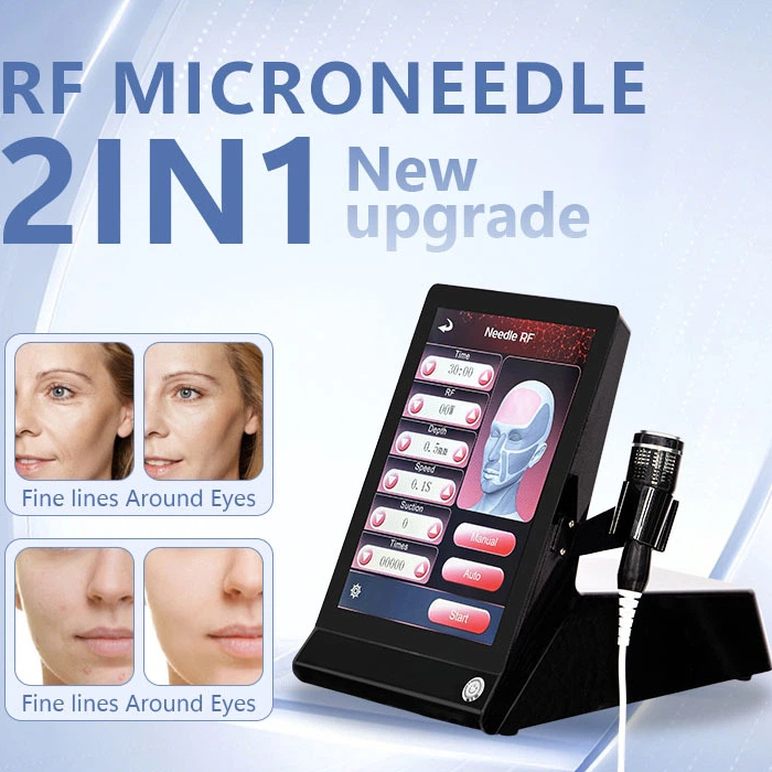 2 In 1 Professional RF Microneedle Beauty Machine Microneedling Stretch Mark Remover Fractional Micro Needling