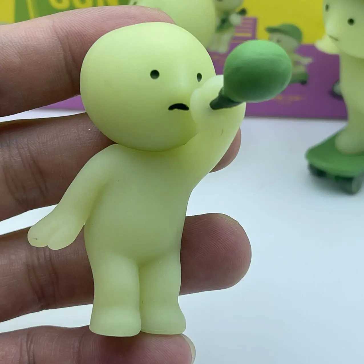 New Smiski Sunday Series Blind Box Anime Figure Glow In The Dark Model Doll Desktop Ornament Collection Decor Toys Birthday Gift X250715