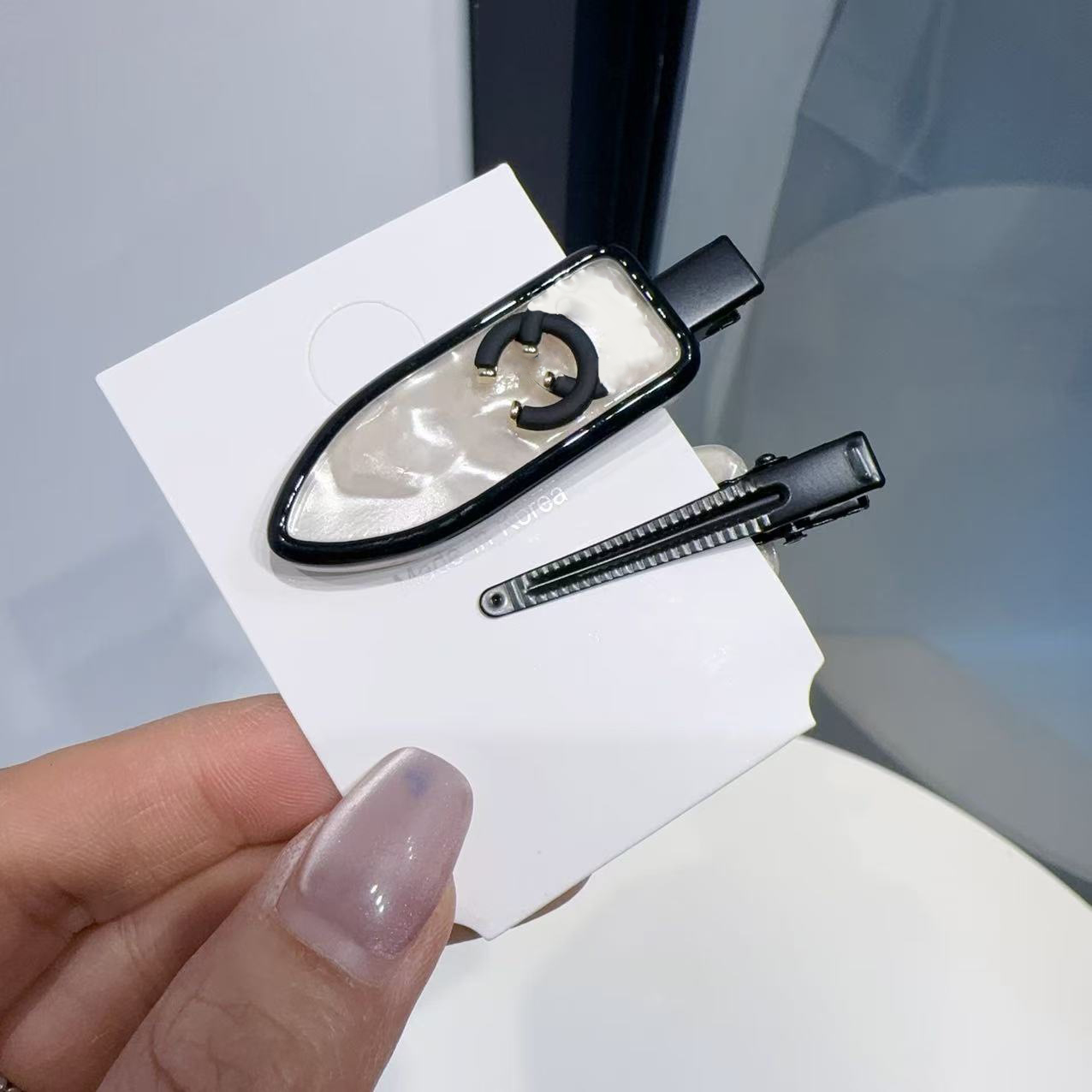 designer clips ladies cc logo hairclip stylish bangs clip sweet pink Bobby pin girls classic hair accessories new cute side barrettes