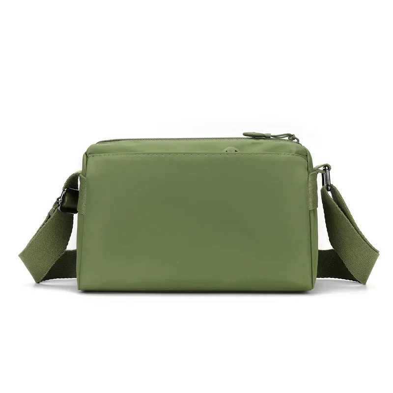 New Minimalist and able Shoulder Bag Womens Oxford Fabric Casual Crossbody Bag Multi Compartment Messenger Bag