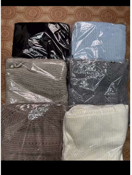 New Russian Women's Fashion Solid Color Elegant Slim Long Dress Two-Piece Set B5