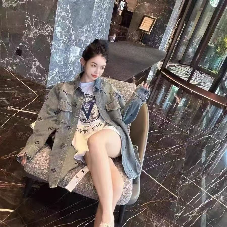 9AAA Womens Denim J… - image