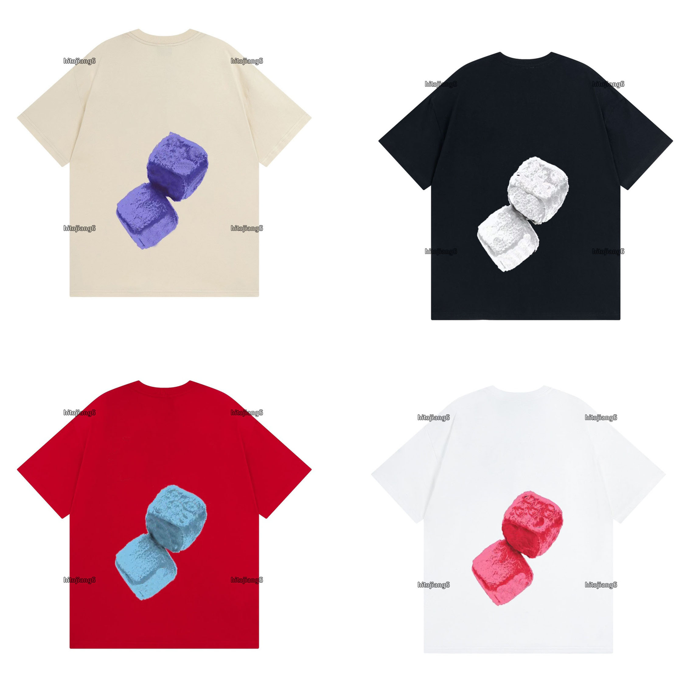 T-Shirt Summer Luxurys Mens and Womens T- Shirt Designers Clothing Loose Tees Tops Man Casual Street graffiti Shirt Sweatshirt Short Sleeve Tshirts S-XXXL