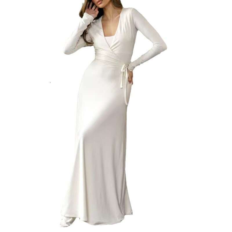 Autumn New Women's Pocket Double Layer Dress Casual Jacket Solid Color Fashion Suit For Women B5