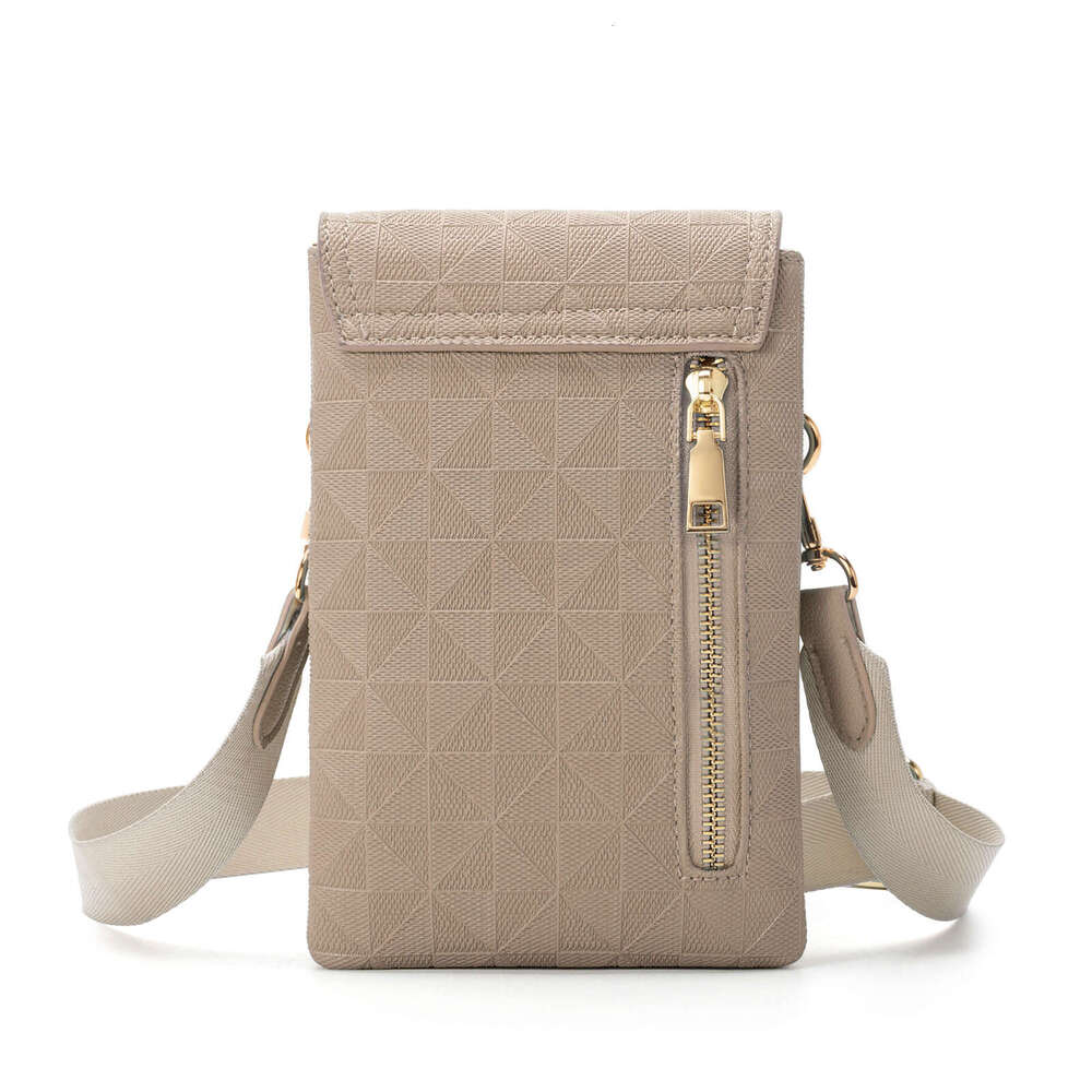 Lacel Urwebin Cross body Designer bag Phone for Women Versatile Vertical Crossbody Shoulder Fashion Double Layer Mini Bag Embossed