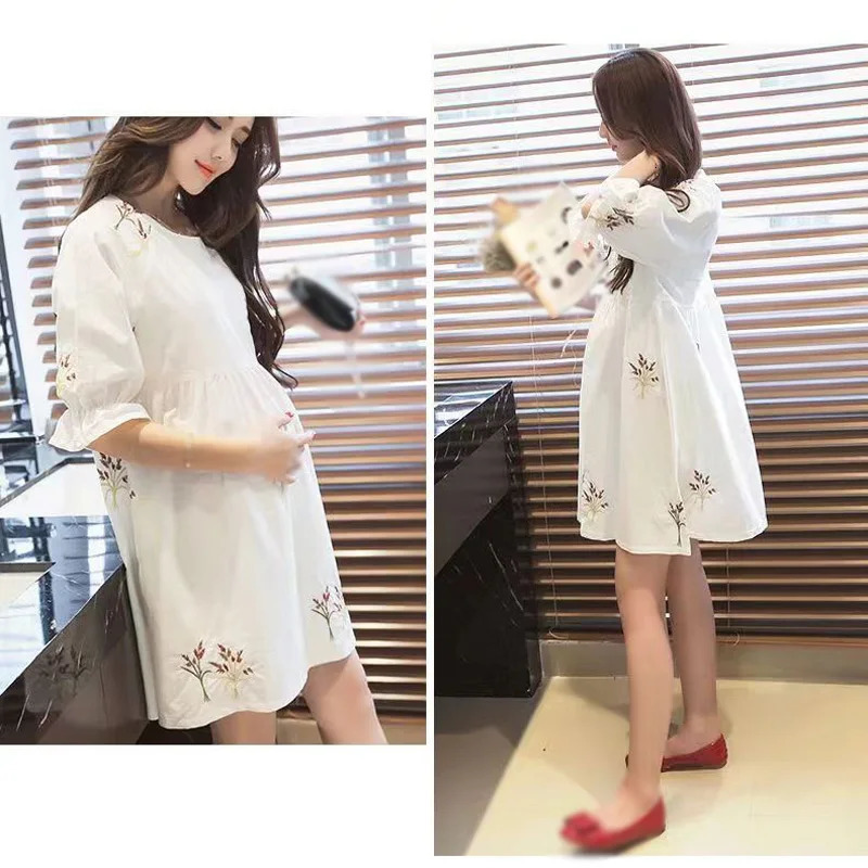 Summer Pregnant Womens Dress 250715