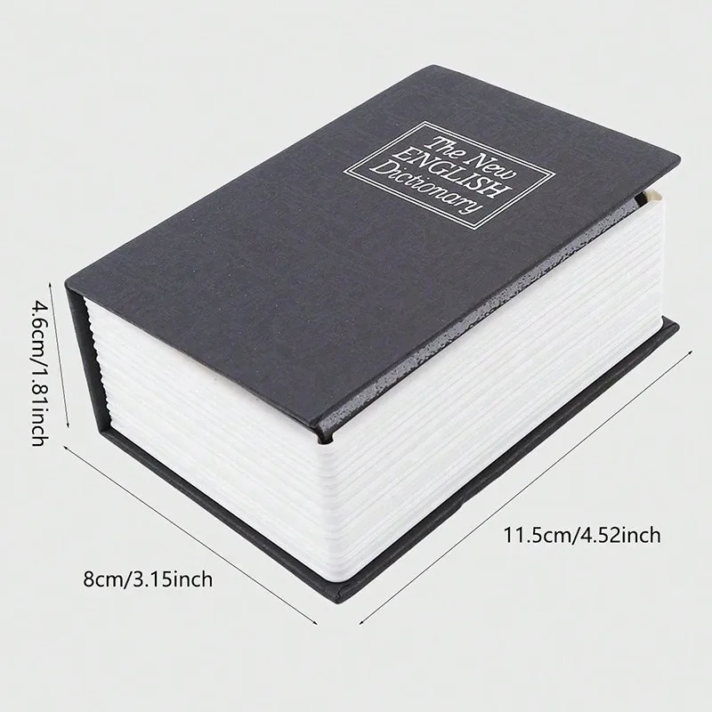 Creative Dictionary Book Money Boxes Piggy Bank With Lock Hidden Secret Security Safe Lock Cash Coin Storage Box Deposit Box 250709