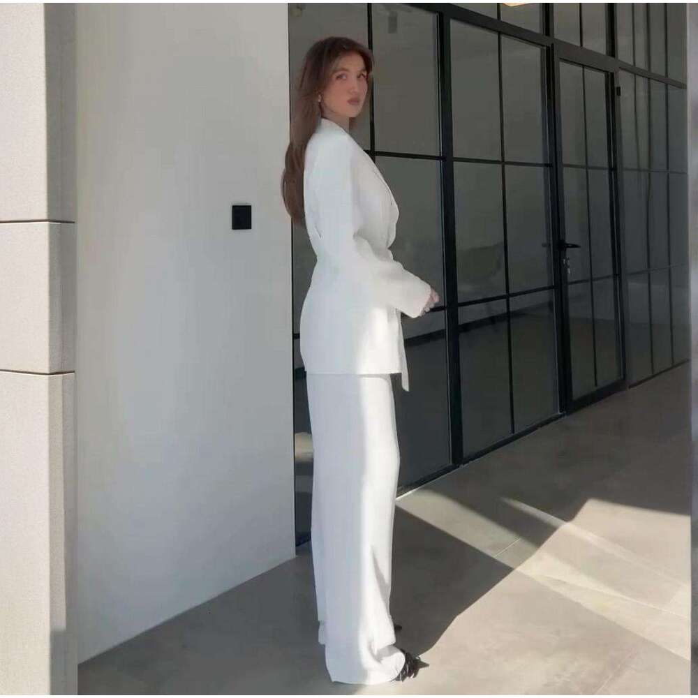 Elegant Casual Style Solid Color Long Sleeve Blazer Women's Spring New Suit B5