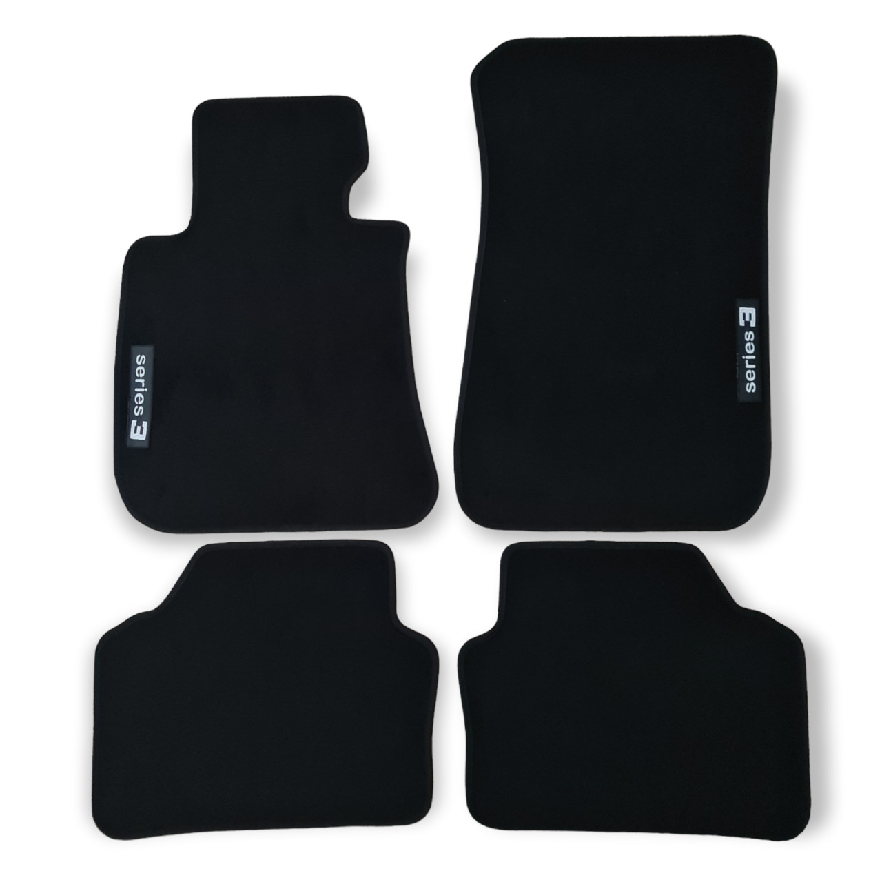 Car Floor Mats For BMW 3 E90 E91 Velour Waterproof Black Carpet Auto Liners New