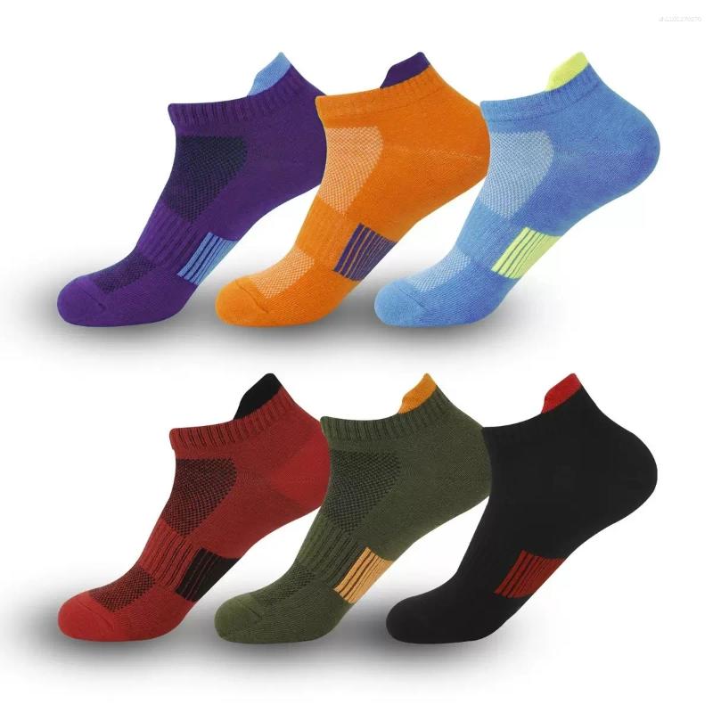 Men's Socks Mens Ankle Low Cut Athletic Tab For Men Sport Comfort Cushion Sock 6 Pack