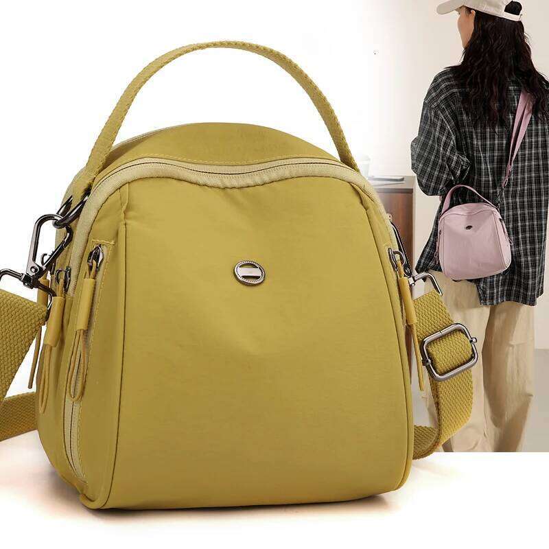 Nylon Multifunction Bag Women Messenger Bags Fashion Ladies Shoulder Crossbody Bags Designer Female Girls Purse Cloth Handbags