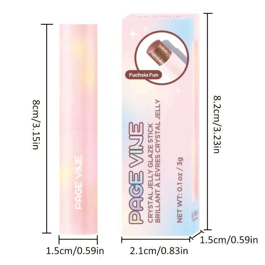 Jelly Eyeshadow Highlight Stick, Glitter Shimmer Long-Lasting High Pigment, Valentine's Day Party Beach Travel Holiday X250715