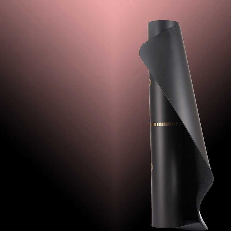 Printed Eco-Friendly PU Yoga Mat Anti-Slip Black Gym Fitness Exercise Mat Natural Rubber Yoga Mat Bolsters Cushions 11 XJ250714