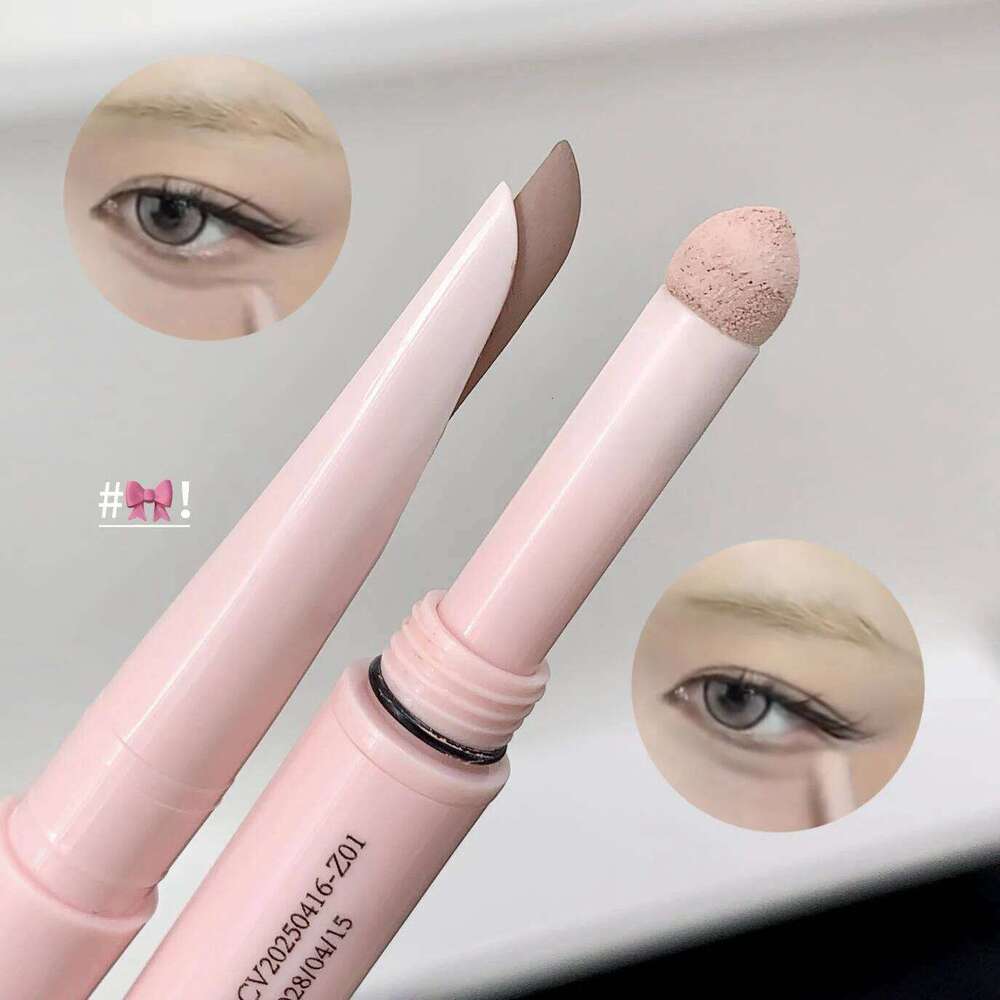 Meniscus Double-end Lying Silkworm Eyeliner Pencil Dia Glitter Matte Eyeshadow Pen Brightening Cream Shadow Highligh Makeup X250715 X