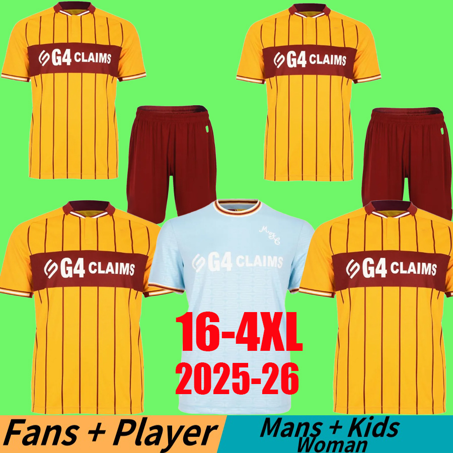 2025 2026 Motherwell Day Soccer Jerseys Kit 25 26 Tops Tee Egan Football Jersey Shirt Men Kids Uniform