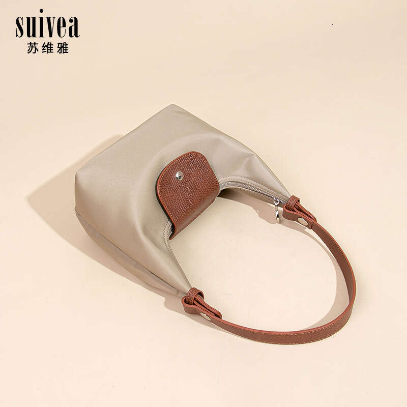 High-Quality Nylon Cloth Lunch Box Commuting Handheld Bento Single Shoulder Crossbody Dumpling Underarm Bag