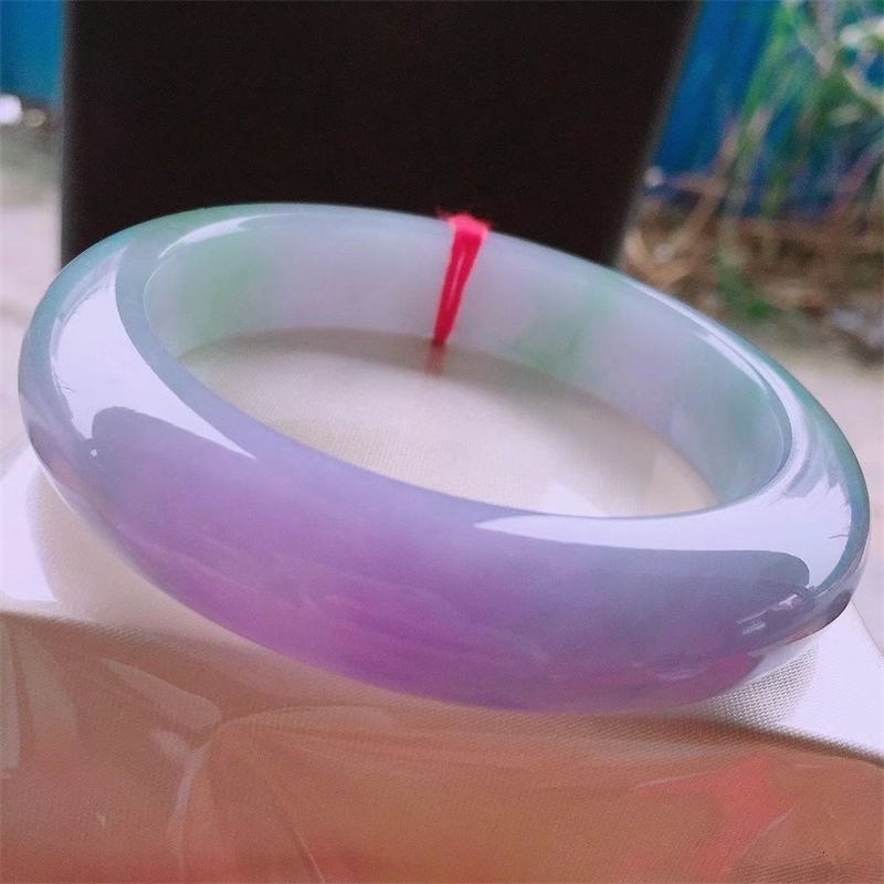 Real Natural Jade Ice Green Jade Bracelet Original Certified Fashion Jewelry Girl Bracelet Mascot Holiday Gift 250626