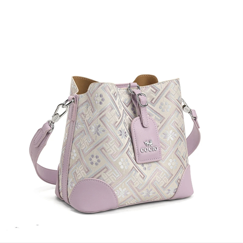 Designer Shoulder Bags free shipping Bucket bag new fashionable and versatile crossbody bag hand-held shoulder bag for women pink