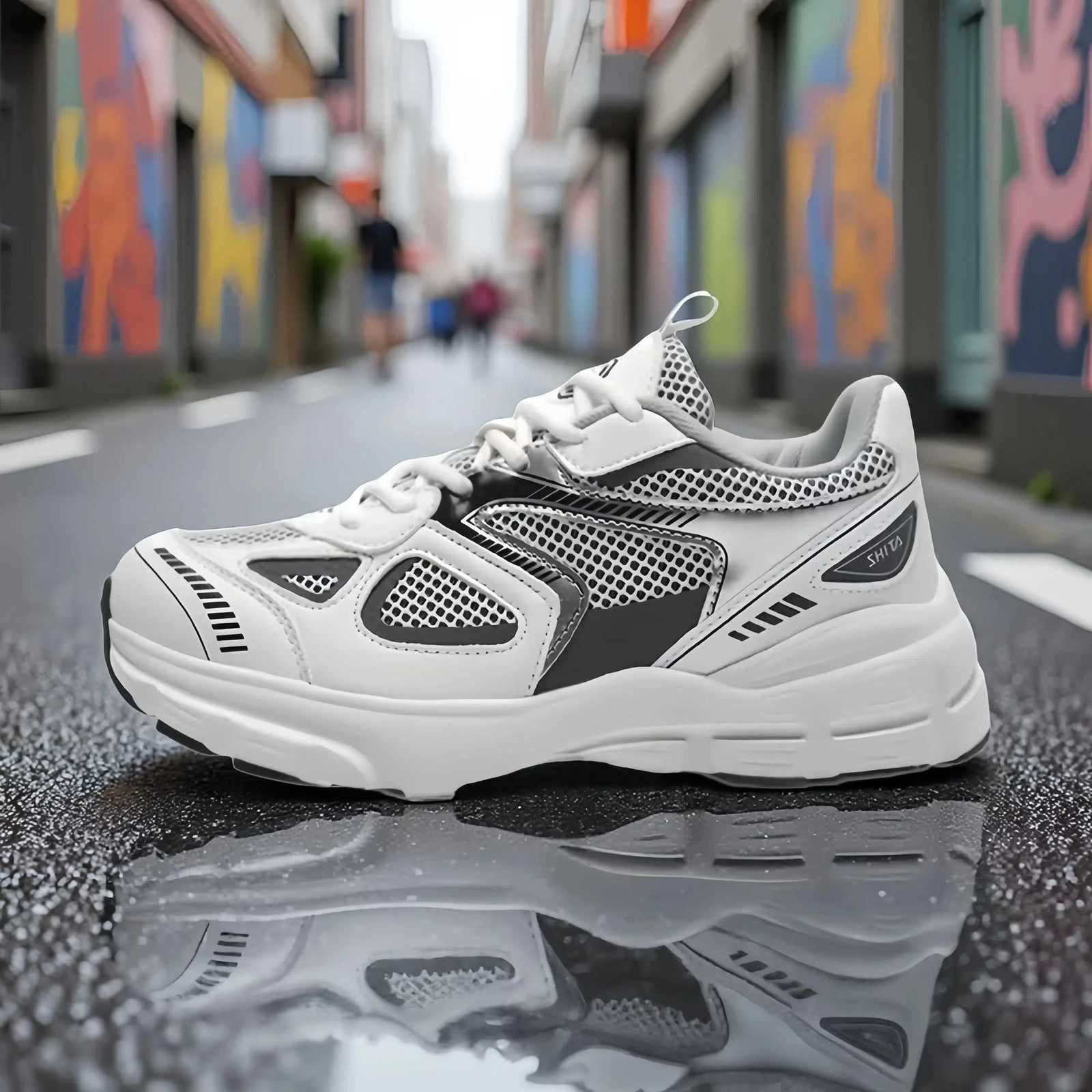 Shoes For Men Womens Chunky White Luxary Sneakers Ladies Running Casual Shoes Fashion Light Male Tenis Sports Fitness Footwear Z250715